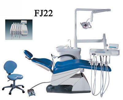 Установка стоматологическая FJ22 на 3 инструмента М4 (верх, подача инстр.) Foshion