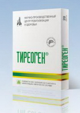 ТИРЕОГЕН для щитовидной железы (пептиды капс. 20 капс.)