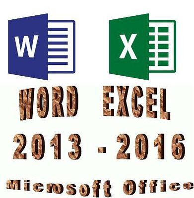 Электронная книга Word, Excel 2013-2016