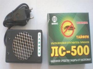 Ультразвуковой электронный отпугиватель тараканов и насекомых Тайфун ЛС 500