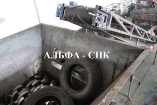 Автоматическая линия для переработки автомобильных шин, резины в крошку серии ATR