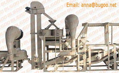 Оборудование для очистки шелушения и сепарации семян подсолнечника TFKH1500