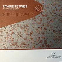 Винтажные флоковые обои Favourite Twist "под твид" от Hookedonwalls