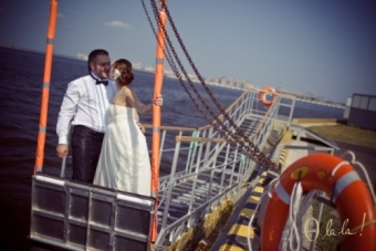 Свадьба в Санкт-Петербурге в морском стиле