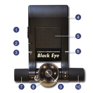 Автомобильный видеорегистратор Black-Eye