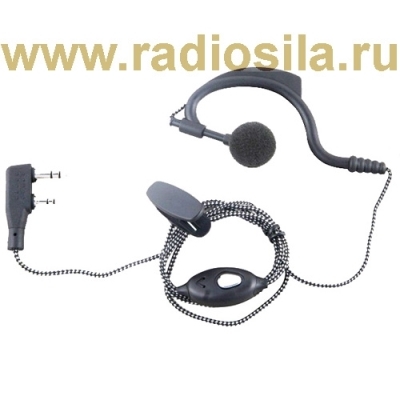 Гарнитура с заушиной Radiosila GT-11 для портативных раций